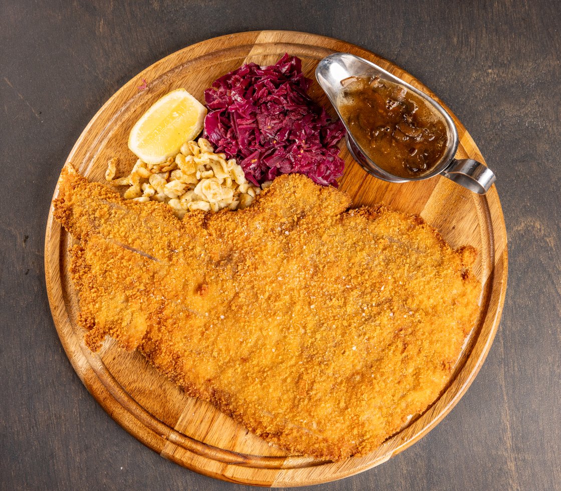 Tam Tavern schnitzel - proto credit Prismic Photography